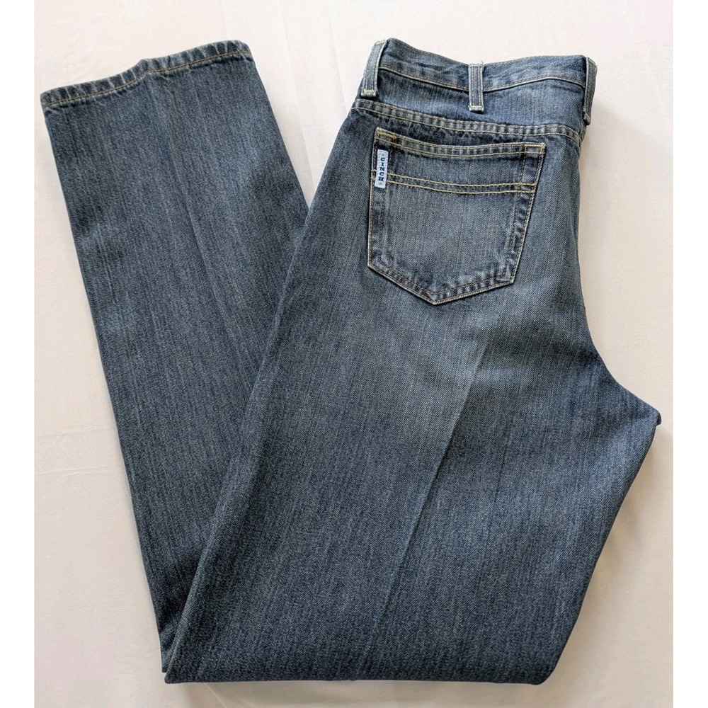 Cinch Green Label Original Fit Denim Jeans Men's 34x34(35x35) Med Wash Creased